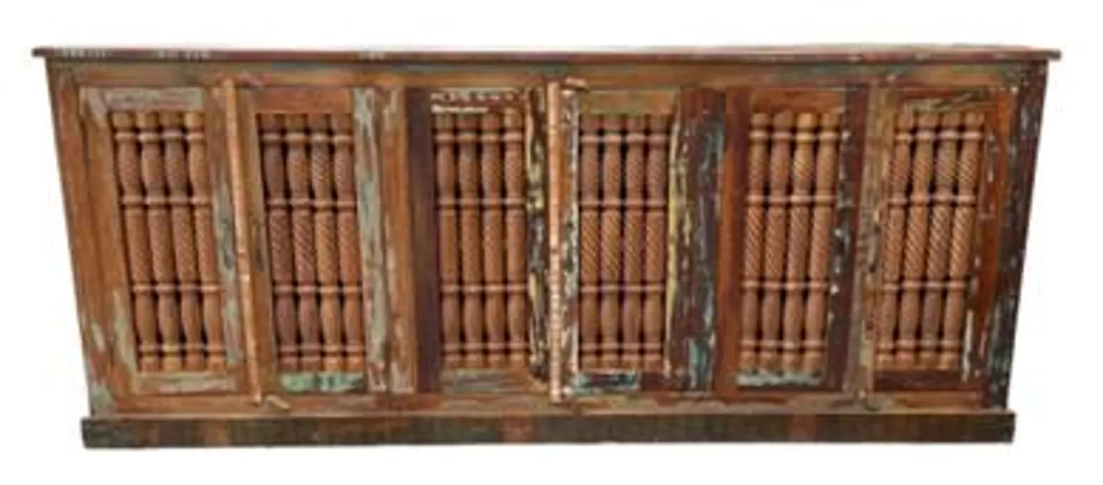 Boho Mango Wood Cabinet