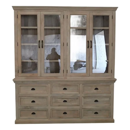 Modern Tall Double Bookcase