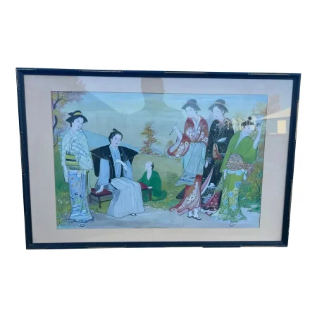 Asian Watercolor and Gouache Painting