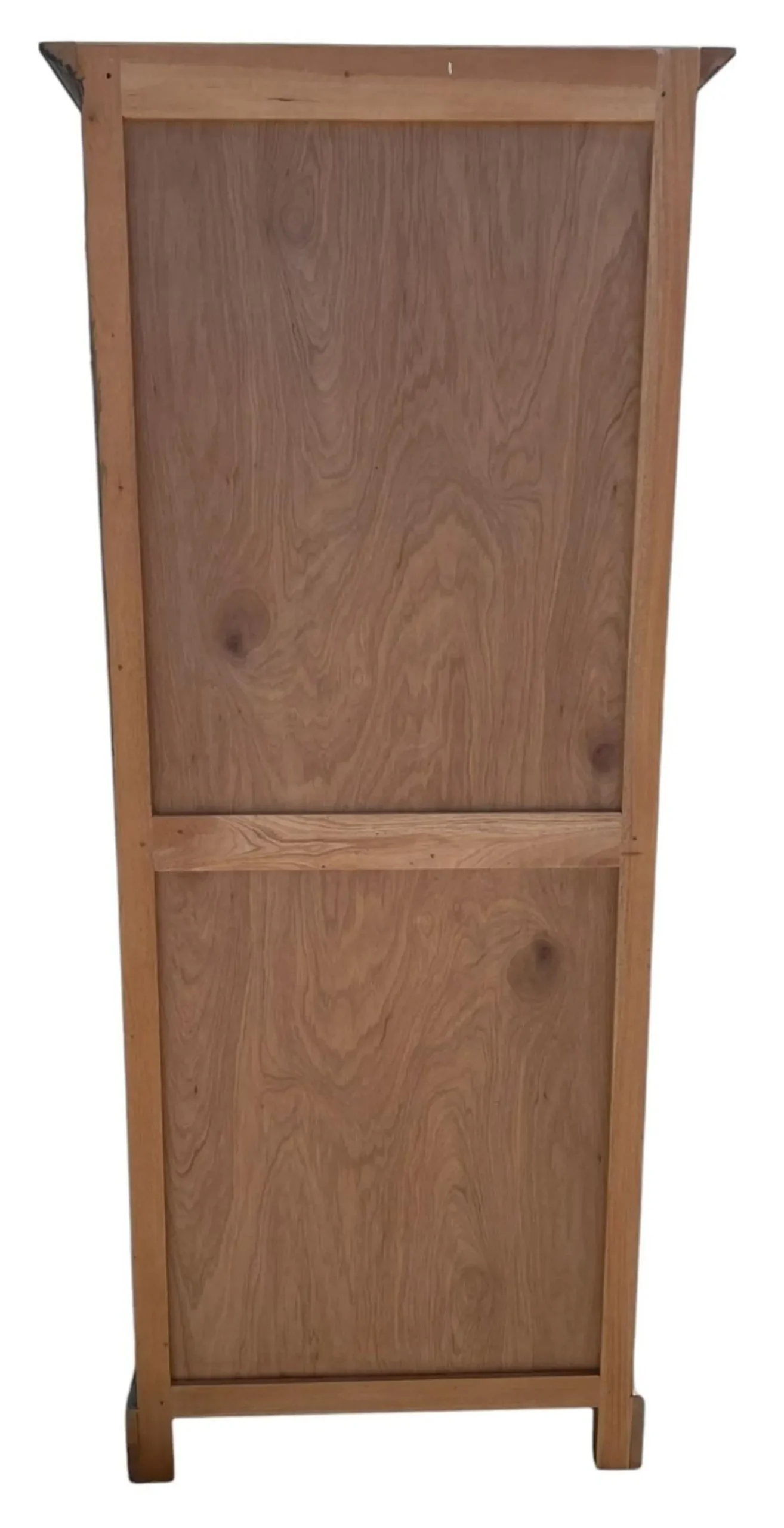 Rustic Wood 4 Shelf Bookcase - Image 5