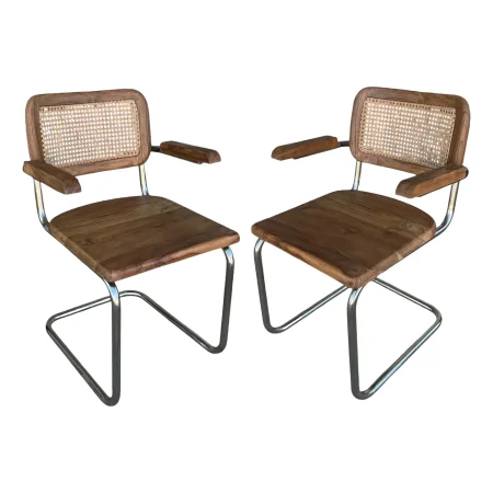 Set of Two Captain's Dining Chairs