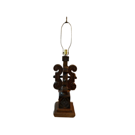 Southwestern Style Solid Wood Lamp