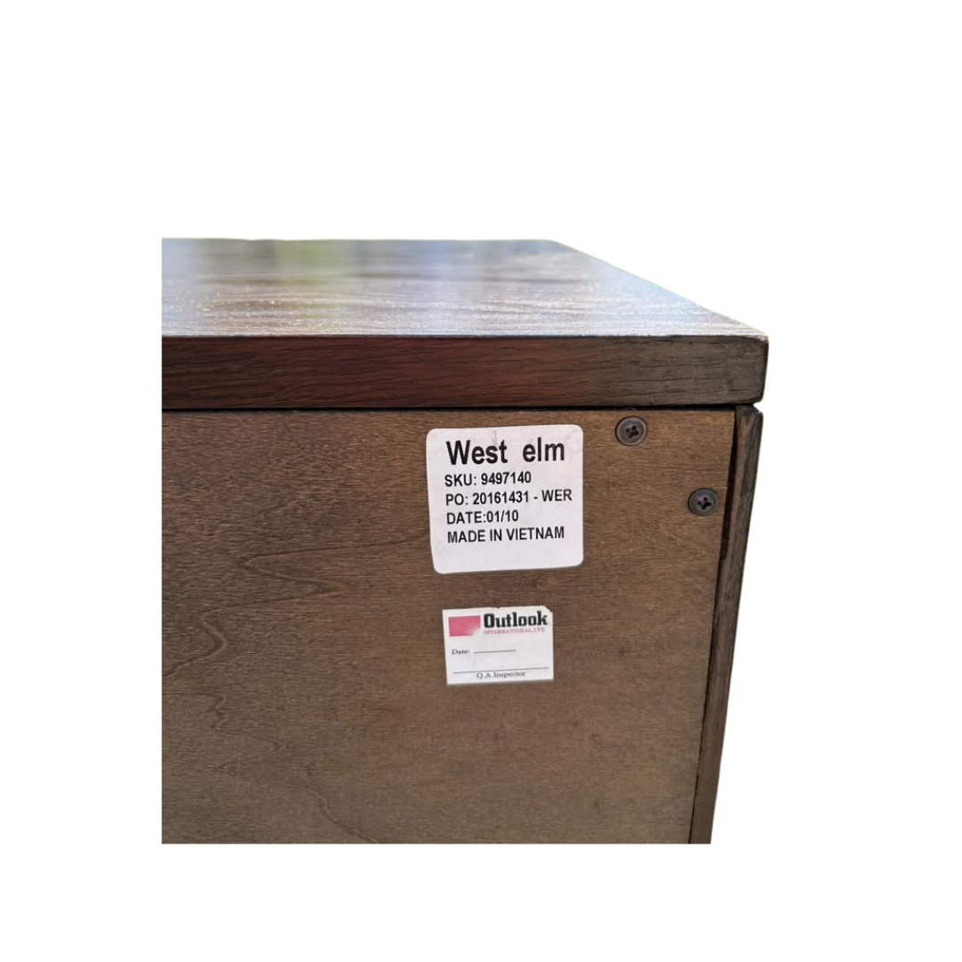 West Elm 6 Drawer Dresser in Chocolate Brown - Image 5