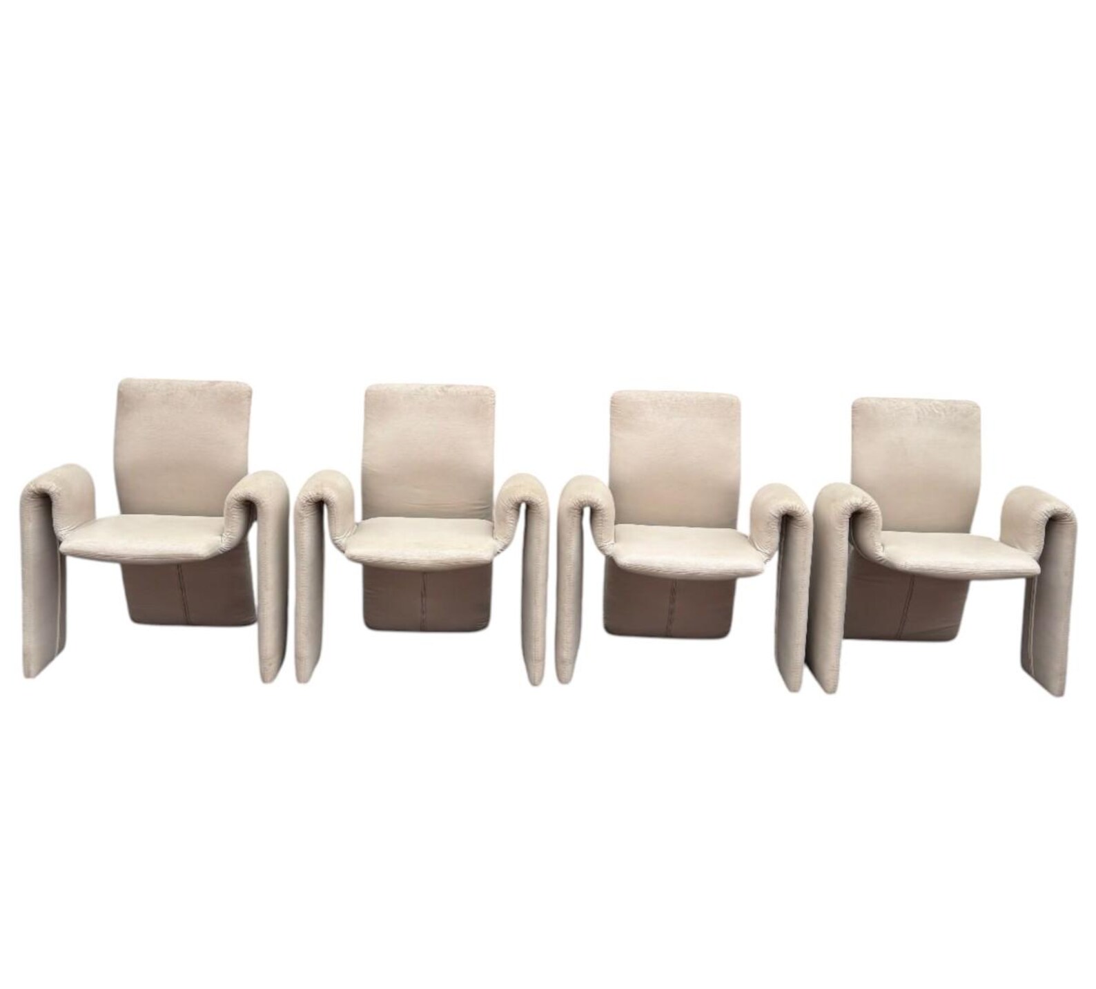 Set of 4 Postmodern Steve Leonard Chair - Image 2