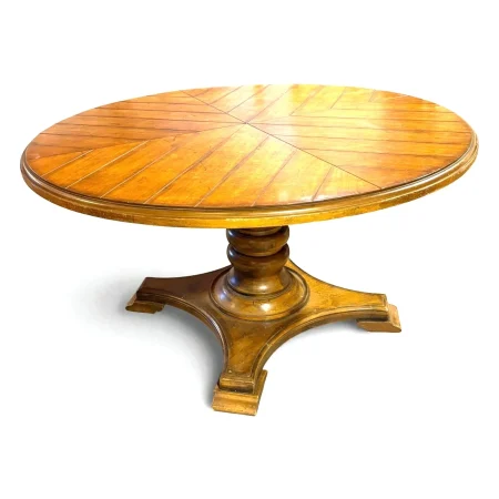 Century Furniture Round Pedestal Dining Table